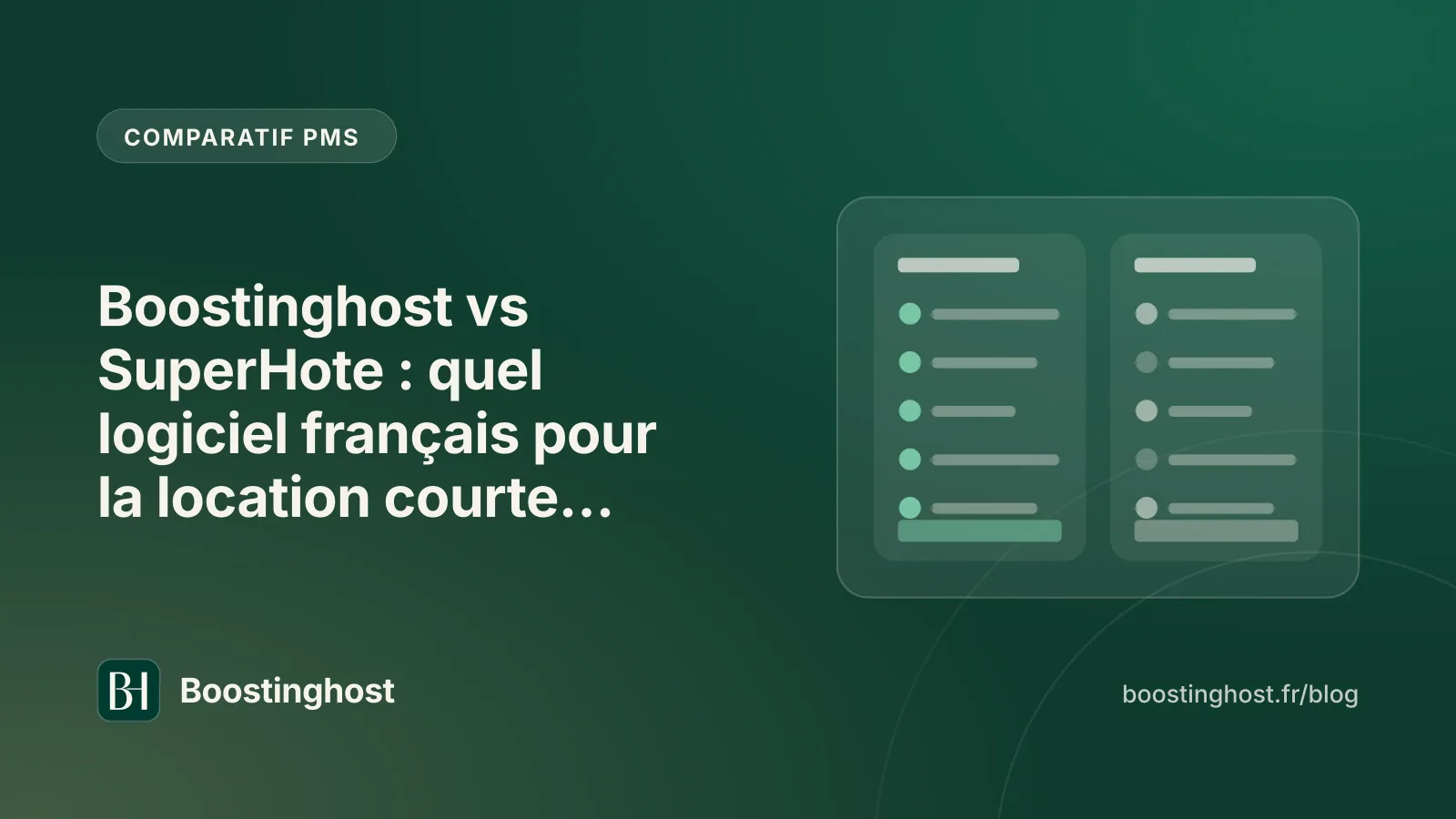 Comparaison de deux logiciels français pour conciergerie et location courte durée
