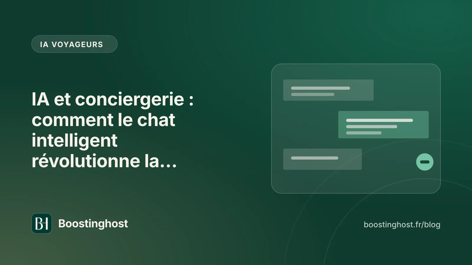 Conversation entre un voyageur et une IA de conciergerie sur smartphone