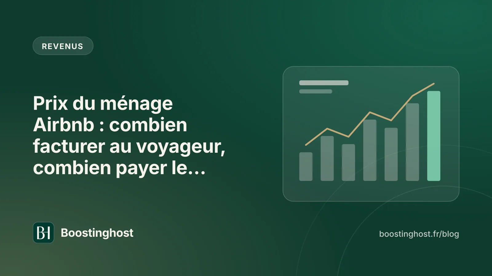 Calcul du coût d’un ménage entre deux voyageurs en location courte durée